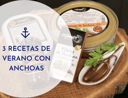 3 recetas de verano con anchoas